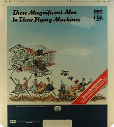 Disc 1 of Those Magnificent Men in Their Flying Machines CED