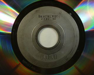 1977 Metallized RCA VideoDisc Label