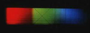 Solar Spectrum from Voyager Record