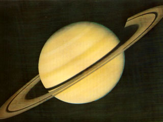Voyager 2 Spacecraft Passes Saturn August 25, 1981