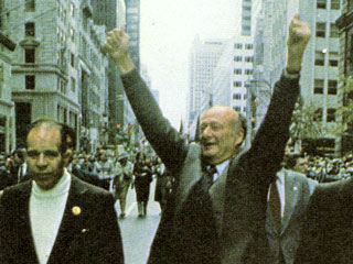 New York City Mayor Ed Kock Elected Again November 3, 1981