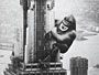 Inflatable King Kong Atop Empire State Building April 14, 1983