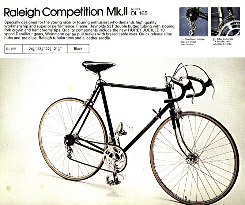 Raleigh Competition Bike 1974