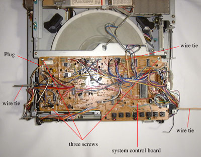 Toshiba System Control Board